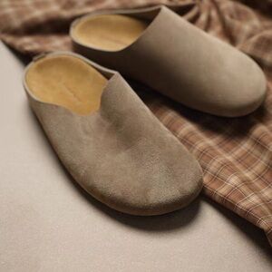 The Row Women's Brown Slippers